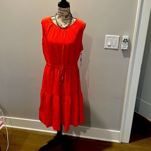 Beautiful two tiered dress. Calvin Klein. New. Size 12.